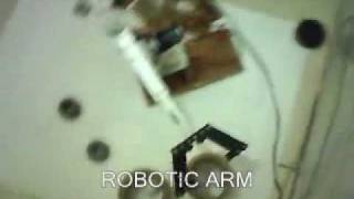 Robotic Arm  Electronics Hobby Projects Video [upl. by Atirrehs]