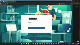 Hostel Management System using PHP and MySQL V 2  PHPGurukul [upl. by Adham]