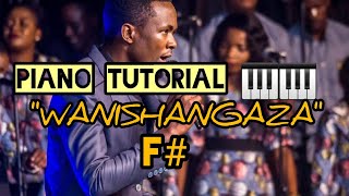 How to play quotWANISHANGAZAUTUKUZWEquot By Dr IPYANA Praise Song 🎹 PIANO TUTORIAL [upl. by Niuqram]