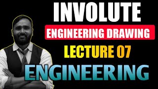 INVOLUTE ENGINEERING DRAWINGSGRAPHICSENGINEERINGPRADEEPSIR [upl. by Sexela250]