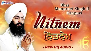 Nitnem Bani Full Path Live  Bhai Manpreet Singh Ji Kanpuri Japji Sahib Rehras Sahib Shabad Kirtan [upl. by Acyre]