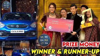 Saregamapa 2023 Winner amp Runnerup Prize Money  Saregamapa 2023 Finale Episode Winner Today [upl. by Nahtam552]