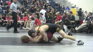 Cedar Groves Anthony Clarizio defeats Pauslboros Anthony Duca 86 in State Group 1 semifinal [upl. by Rudich]