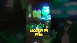 I found more uranium glass antiquemall urainium vintage glass sidehustle shortsfeed [upl. by Onivla643]