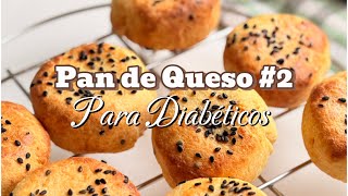 PAN de queso 🥯 Para DIABÉTICOS  Deliciosos y esponjosos 😋Sin harinas y sin Azúcar 👌 [upl. by Garfield]