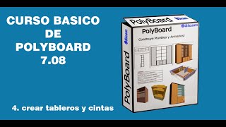 Tutorial de Polyboard 7  4 Crear Tableros y Cintas [upl. by Ylime]