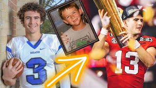 THE STETSON BENNETT STORY FROM 2 STAR HIGH SCHOOL RECRUIT TO 2X NATIONAL CHAMPION [upl. by Amle975]