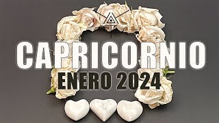 Capricornio ♑️  La vida se te endulzará ☆ Lectura de Tarot Triple Cruz Enero 2024 [upl. by Doowrehs]