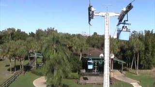 Skyride at Busch Gardens Africa Tampa FL [upl. by Lenno]