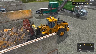 Farming Simulator 17 Timelapse 1 Biggest Woodchips Ever [upl. by Gordy168]