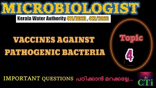 VACCINES AGAINST PATHOGENIC BACTERIA🔖MICROBIOLOGIST EXAM 🔖FINAL VIDEO❤️‍🔥 [upl. by Nagirrek]