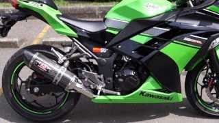 ninja 300 con Yoshimura [upl. by Ahidam]