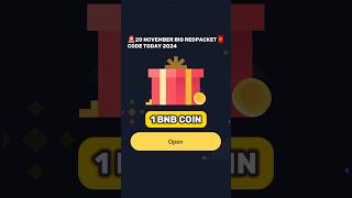 🚨CLAIM FAST  Binance Redpacket Code Today 2024  Redpacket Code In Binance✅  Binance Giveaway🎁✨ [upl. by Ylrac]