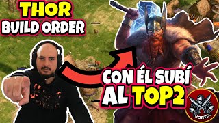 Build order de ENANOS con THOR para Age of Mythology Retold [upl. by Ecinaj]