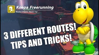 Wooded Kingdom Koopa Freerunning Master Cup Guide Super Mario Odyssey [upl. by Yentrok155]