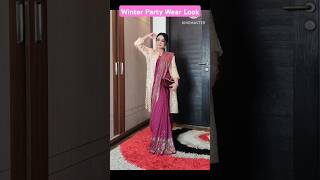 Winter party wear dress ytshorts viralvideo winteroutfitideas [upl. by Fariss]