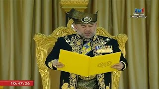 Sultan Muhammad V Ditabal Yang diPertuan Agong Ke15 [upl. by Knute]