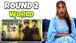 Welcome To Pakistan  Round2World  R2W  Reaction Video By Reaction Girls [upl. by Einiffit]