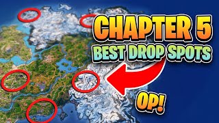 The BEST Drop Spots in Fortnite Chapter 5 [upl. by Stearne]