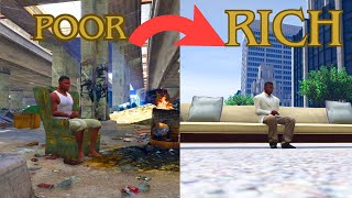 POOR TO RICH  GTA5 MALAYALAM  GROODE [upl. by Enyahc386]