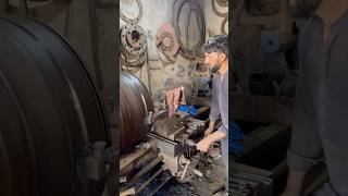 Amazing Lathe Machine Work By Lathe Operator lathe lathework restoration lathe repair [upl. by Lotta]