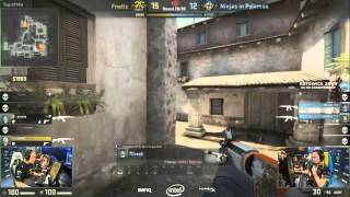 Craziest retake by NiP and Friberg  Katowice Final 2015 [upl. by Vickie340]