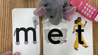 Letterland Phonics Short E Word Families [upl. by Leiram19]