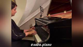 Aron Afshar Shabe Royaei  piano cover [upl. by Mechling]