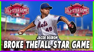 2015 ASG deGrom strikes out side on 10 pitches [upl. by Welbie]