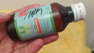 Ambrodil s Syrup for Cough  Ambroxol hydrochloride amp Salbutamol Syrup  Ambroxol s Syrup review [upl. by Muryh129]