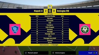 NAPOLI VS BOLOGNA 13 GIORNATA [upl. by Erdna]