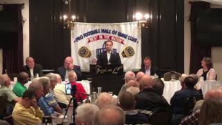 Ryan Bitzel jokes about speaking at Hall of Fame Luncheon Club [upl. by Zandt]