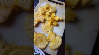 Pineapple Recipe 😋😋short [upl. by Kayne7]