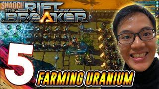 RIFTBREAKER PART 5 FARMING CARBONIUM IRONIUM USING SYNTHESIZER FARMING URANIUM IN MINING OUTPOST [upl. by Kolodgie]