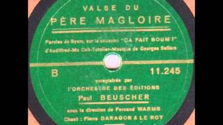 publicité pour Le père Magloire valse 1939 [upl. by Onder]