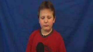 8 year old tells funny jokes  Aspergers syndrome [upl. by Analra520]