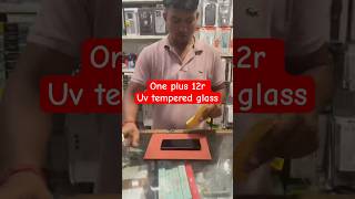 12r curve display uv tempered oneplus12r uvtemperedglass curveglass Rajmobile011 trend yt [upl. by Aihsinyt]