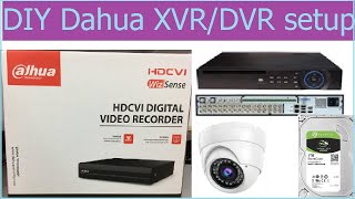 How to Dahua DVR Configuration step by step  DIY Dahua Xvr setup cctv diy smartphone dahua [upl. by Cameron]