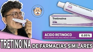 Tretinoina de farmacias similares  Empezare a usarla [upl. by Akihsat]