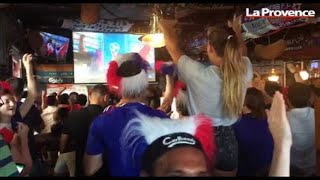 Mondial 2018  FranceUruguay  les Bleus en demies Marseille en folie [upl. by Ecnerolf]