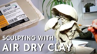 Sculpting with Air Dry Clay Tips and Materials [upl. by Kial]