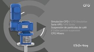 Simulación CFD de mezclador industrial VPS [upl. by Epstein56]