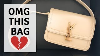 I BOUGHT THE NEW YSL SAINT LAURENT SOLFERINO BAG  Unboxing amp full review  Laine’s Reviews [upl. by Auhoj]