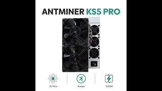 Bitmain Antminer KS5 Pro Review Most Profitable ASIC Miner  The Crypto Vault [upl. by Auqemahs]