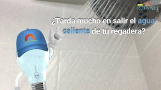 ¿Tarda mucho en salir agua caliente de tu regadera Aquí tenemos la solución [upl. by Baylor711]