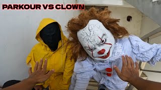 PARKOUR VS CLOWN HALLOWEEN 2021 [upl. by Roarke928]