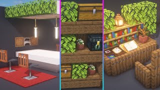 Decoraciones Que No Conocías Hace 5 Minutos  Minecraft [upl. by Aicilef]