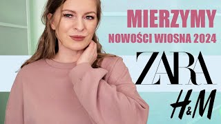 TO ZE MNĄ ZOSTAJE ZARA HampM MIERZYMY TRENDY WIOSNA 2024 [upl. by Rycca518]