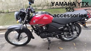 Yamaha YTX 125 Bullet Pipe and Low Rise handle Bar [upl. by Eriam]