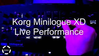 Korg Minilogue XD Live Performance 16 [upl. by Federica]